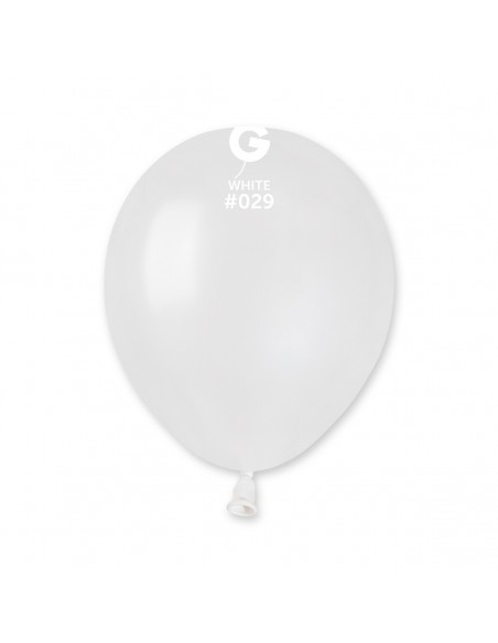 Gemar Metallic 13cm - 5 inch - White No.029 - AM50 - 100 pz