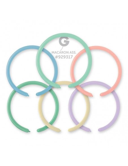 Gemar Standard Modelling 2,5cm / 1" - Macaron Assorted 929317 - D2 ...