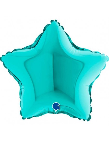 Globo 9" mylar Estrella Tiffany GRABO