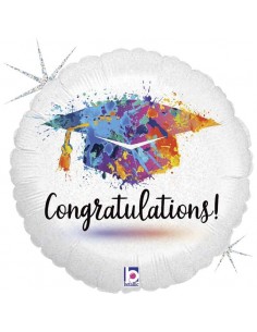 Globo 18" mylar graduacion "Grad Congrats" GRABO