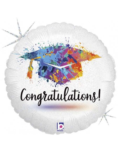 Globo 18" mylar graduacion "Grad Congrats" GRABO