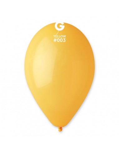 Gemar Standard 26cm - 10 inch - Yellow No.003 - G90 - 100 pz