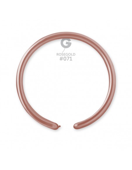 Gemar Metallic 2.5x150cm - 1x60 inch - Rose Gold No.071 - DM2 - 100 pz