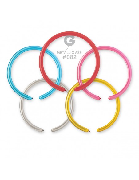 Gemar Metallic 2.5x150cm - 1x60 inch - Metallic Assorted No.082 - DM2 - 100 pz