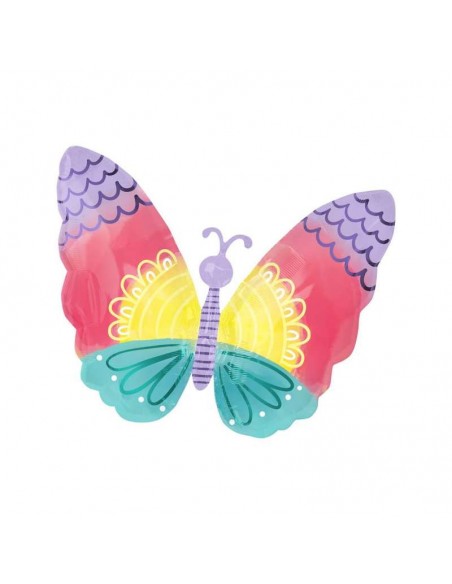 GLOBO 26"  - 66 CM  SUPER SHAPE MARIPOSAS ANAGRAM