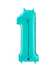 GLOBO 14" MYLAR TIFFANY N. 1 GRABO