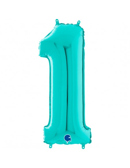 GLOBO 14" MYLAR TIFFANY N. 1 GRABO