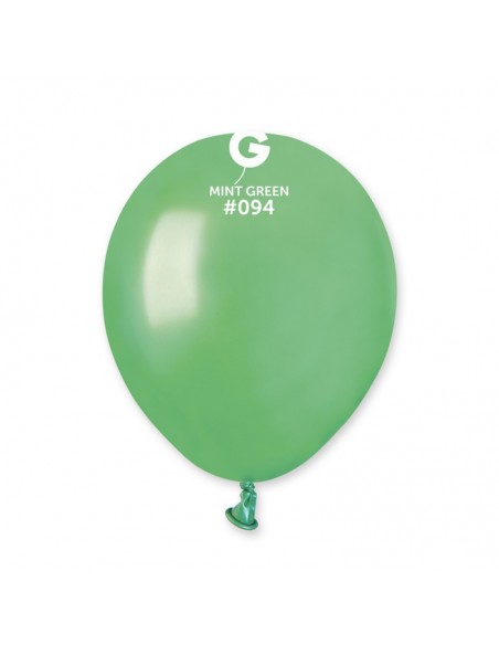 Gemar Metallic 13cm / 5" - Mint Green 094 - AM50 - 100pcs GEMAR