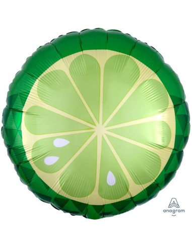 Globo 18"  45cm mylar Lima Verde