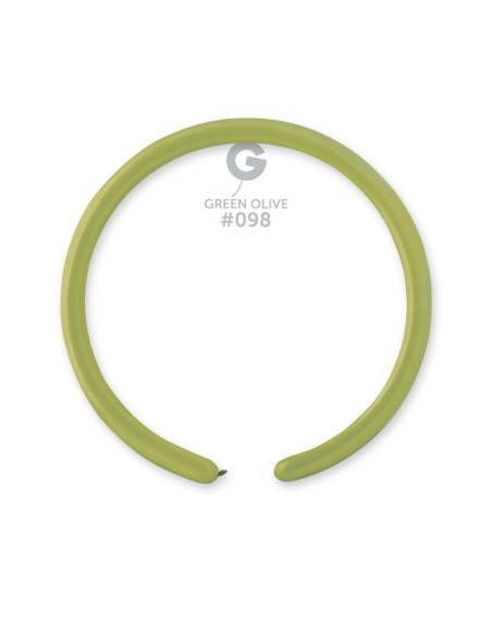 Gemar Standard Modelling 2,5cm / 1" - Green Olive 098 - D2 - 100pcs...