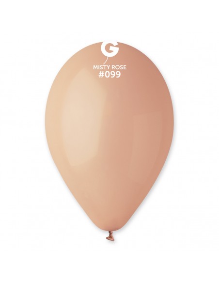Gemar Naturals 26cm / 10" - G90  Misty Rose 099 - 100pz GEMAR