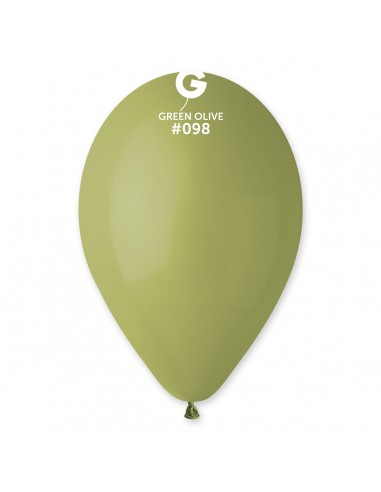 Gemar   Standard Green Olive - 098 30cm / 12" G110 100 Uds