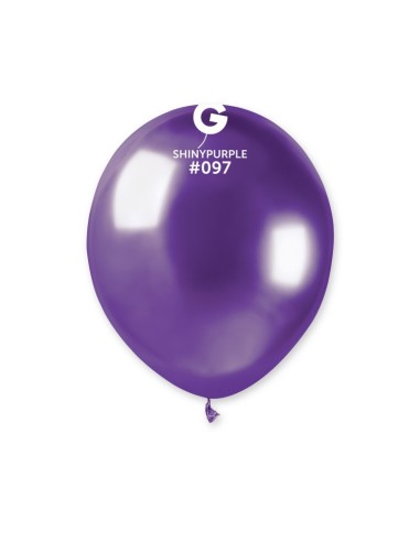 Gemar Shiny 13cm / 5" - Shiny Purple 097 - AB50 - 100pcs