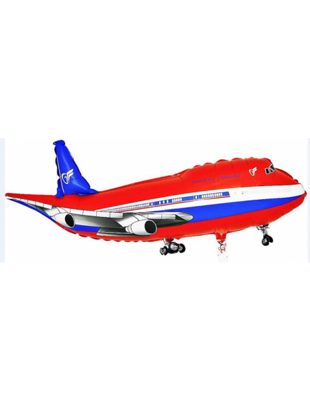 Globo Mylar 29" Super Shape Aeroplano RosJo "Airplane" GRABO