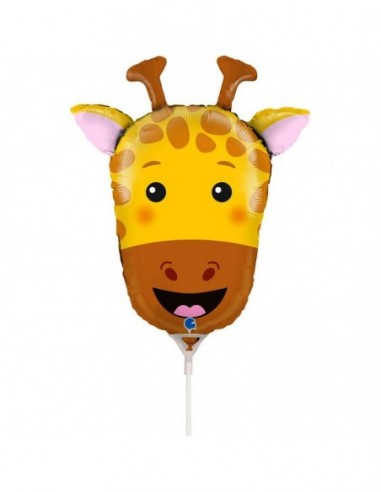 Globo 14"  Mylar Mini Shape Giraffa