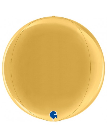 Globo 15" Esfera 4D Gold GRABO