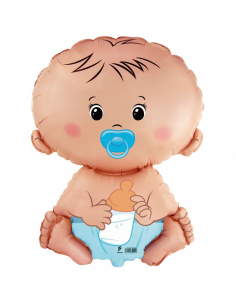 Globo 26" Super Shape Bebè Celeste "Baby Blue"