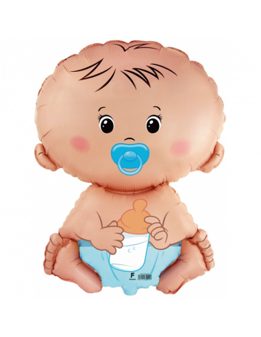 Globo 26" Super Shape Bebè Celeste "Baby Blue"