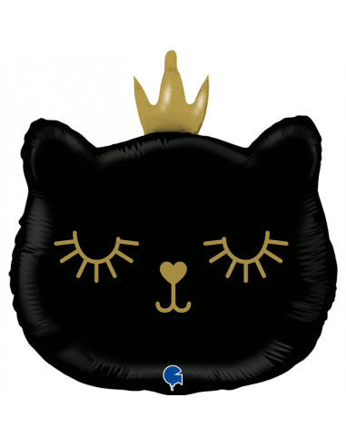 Globo 26" Super Shape Princesa Gato Negro