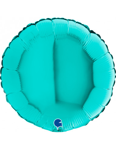 Globo 18" mylar Round Tiffany  Ref18117TI