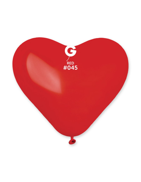 Gemar Standard 25cm / 10" - Red 045 - CR - 50pcs GEMAR
