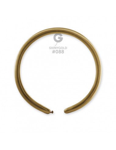 Gemar Shiny 2,5cm / 1" - Shiny Gold 088 - DB2 - 50pcs
