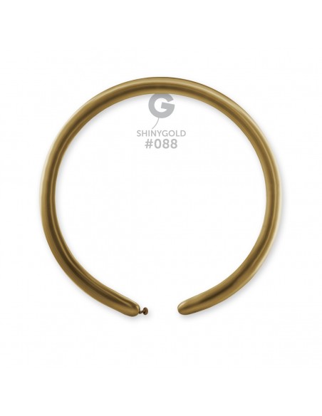 Gemar Shiny 2,5cm / 1" - Shiny Gold 088 - DB2 - 50pcs GEMAR