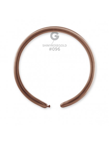 Gemar Shiny 2,5cm / 1" - Shiny Rosegold 096 - DB2 - 50pcs GEMAR