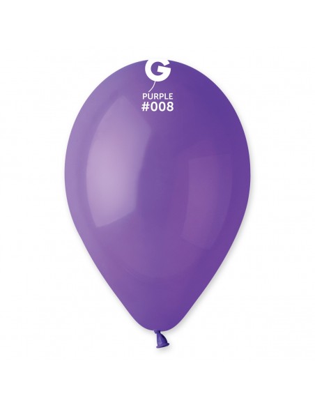 Gemar Standard 30cm /12"" - Purple 008 - G110 - 100pcs GEMAR