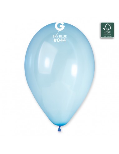 Gemar CRYSTAL RAINBOW  33cm / 13" - Sky Blue 044 - G120 - 50pcs