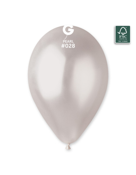 Gemar Metallic 33cm / 13" - Pearl 028 - GM120 - 50pcs GEMAR