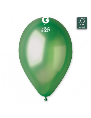 Gemar Metallic 33cm / 13" - Green 037 - GM120 - 50pcs