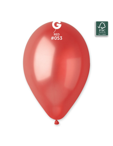 Gemar Metallic 33cm / 13" - Red 053 - GM120 - 50pcs