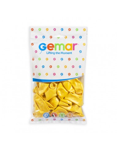 Gemar Metallic 33cm / 13" - Baby Yellow 056 - GM120 - 50pcs GEMAR