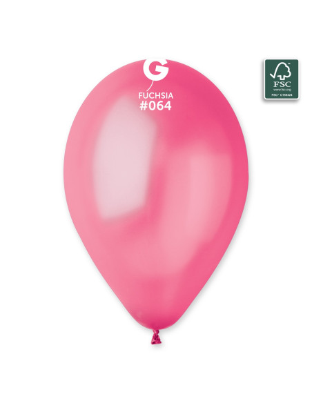 Gemar Metallic 33cm / 13" - Fuchsia 064 - GM120 - 50pcs GEMAR