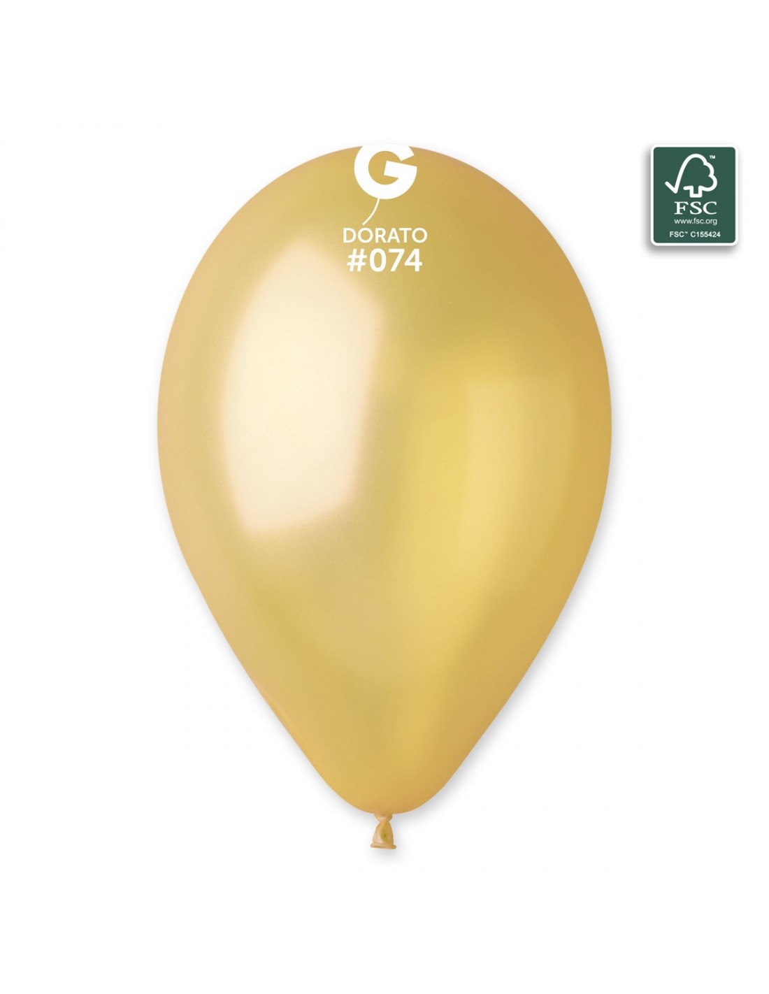 Gemar Metallic 33cm / 13" Dorato 074 GM120 50pcs GEMAR