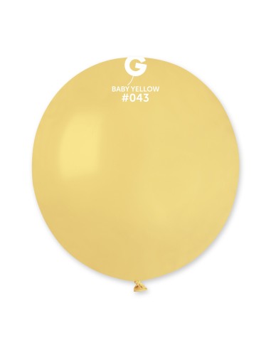 Gemar Standard 48cm / 19" - Baby Yellow 043 - G150 - 10pcs GEMAR