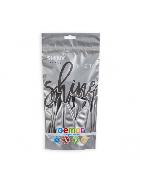 Gemar Shiny 48cm / 19" - Shiny Silver 089 - GB150 - 25pcs GEMAR
