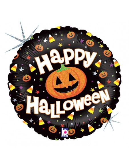 Globo 18" Mylar 86835H Halloween Fun Pumpkin GRABO