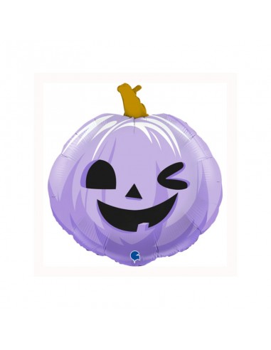 Globo 22" 56cm   Funny Calabaza Lilac 1 pz