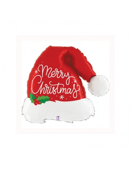 Globo 41" Mylar Super Shape "Merry Christmas" 1 unidad GRABO