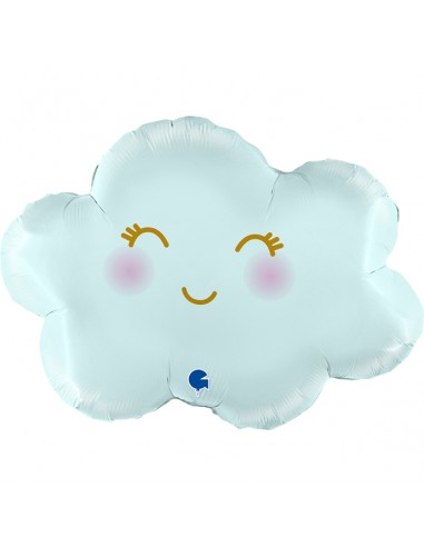 Globo 24"  G72119 Cloud Satin Pastel Blue