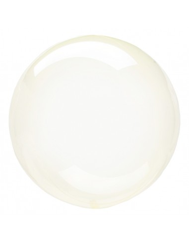 BURBUJA CRYSTAL YELLOW 24"-  60CM 1 UNIDAD