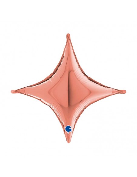 Estrellas a 4 puntas Rose Gold 30" GRABO