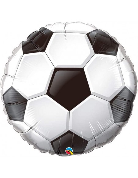 Globo 36" Qualatex 21529 Round Football Soccer Ball Foil Balloon QU...