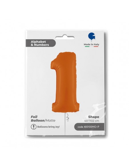 Number 1 Matte Orange 40inc GRABO