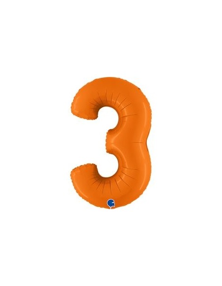 Number 3 Matte Orange 40inc GRABO