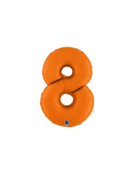 Number 8 Matte Orange 40inc GRABO