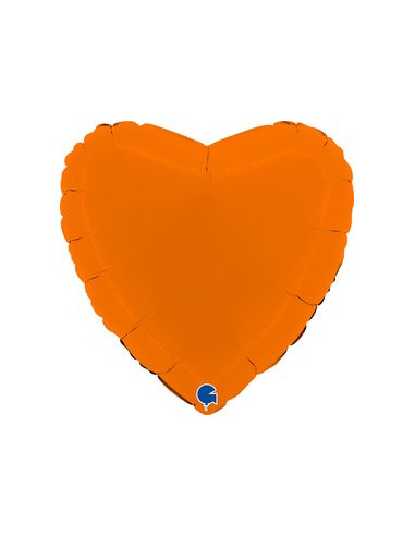 Heart 18inc Matte Orange 180000MO GRABO