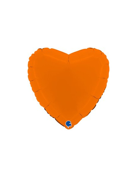 Heart 18inc Matte Orange 180000MO GRABO